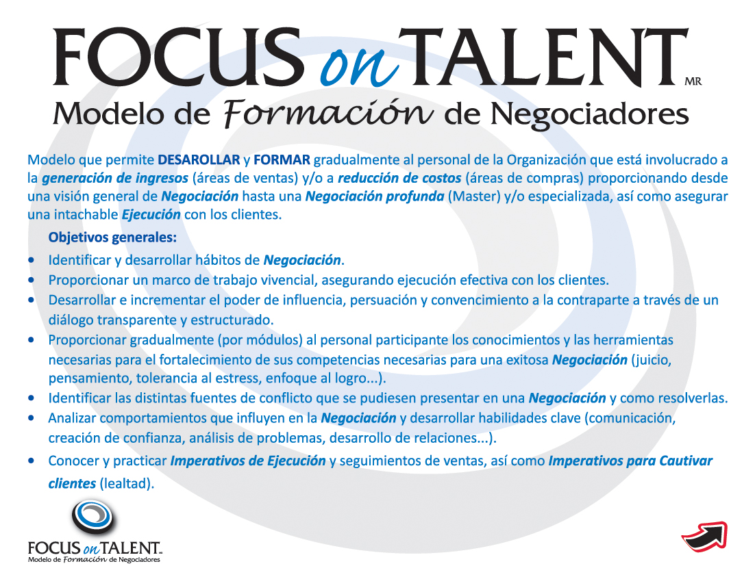 FORMACIN DE NEGOCIADORES